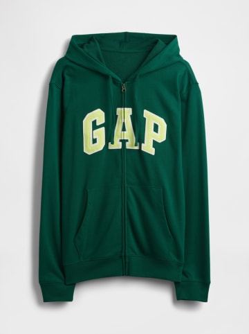 GAP Sweatjacke in Grün