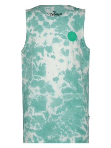 Vingino Top "Gity" turquoise/wit