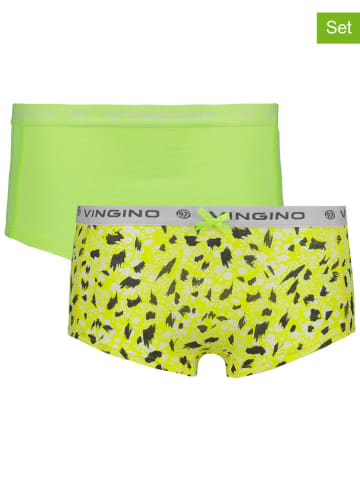 Vingino 2er-Set: Pantys in Grün