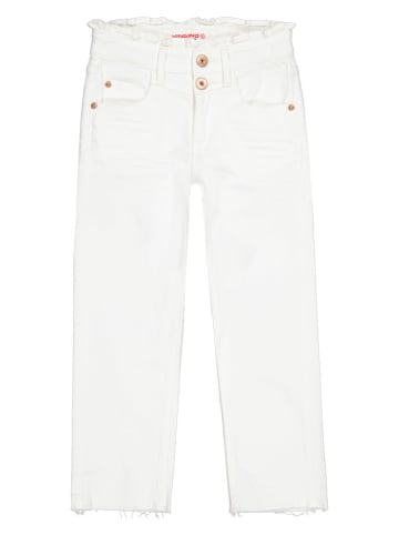 Vingino Spijkerbroek "Candy Ruffle" wit