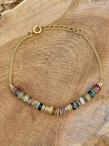Taboo Vergulde armband met edelstenen