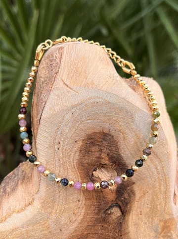 Taboo Vergulde armband met edelstenen