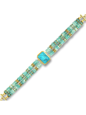 Taboo Vergold. Armkette mit Edelsteinen