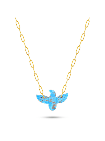Taboo Vergulde ketting met sierelement - (L)40 cm