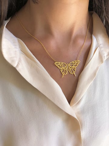 Taboo Vergulde ketting met sierelement - (L)50 cm