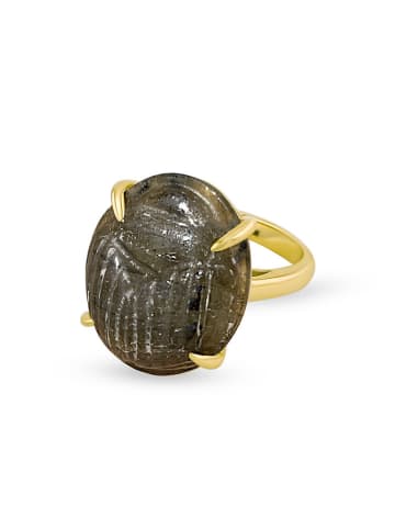 Taboo Vergulde ring met edelsteen