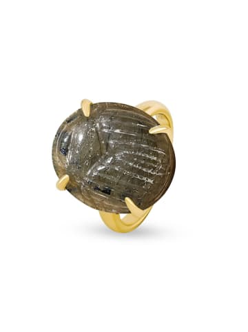 Taboo Vergulde ring met edelsteen