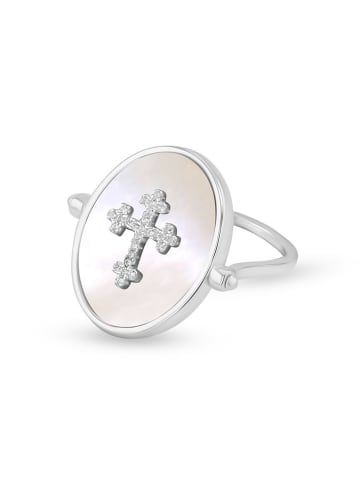 Taboo Versilb. Wende-Ring mit Edelsteinen