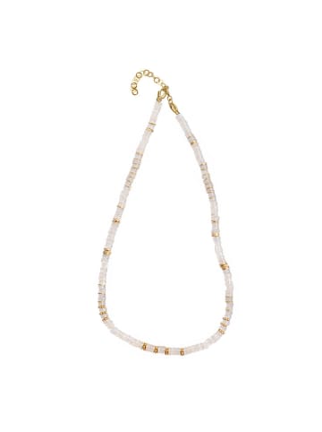 Taboo Vergulde ketting met edelstenen - (L)40 cm