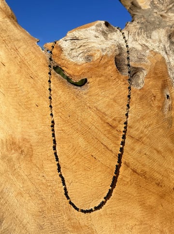 Taboo Vergulde ketting met edelstenen - (L)40 cm