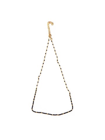 Taboo Vergulde ketting met edelstenen - (L)40 cm
