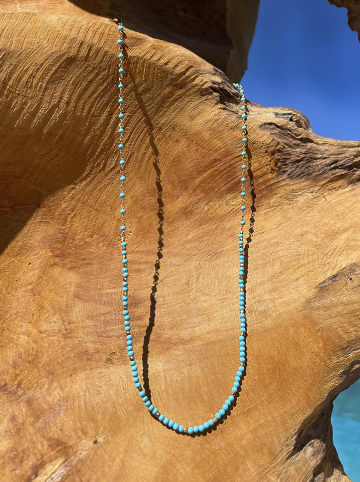 Taboo Vergulde ketting met edelstenen - (L)40 cm