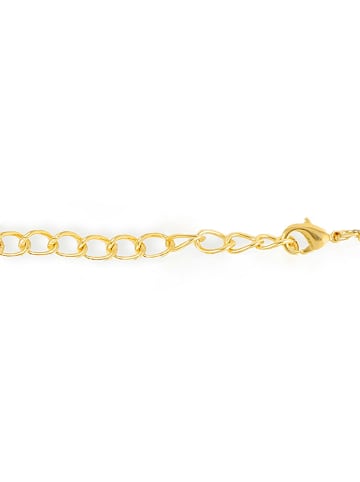 Taboo Vergold. Halskette mit Edelsteinen - (L)40 cm