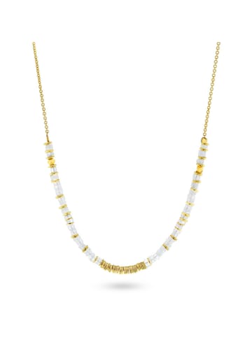 Taboo Vergold. Halskette mit Edelsteinen - (L)40 cm