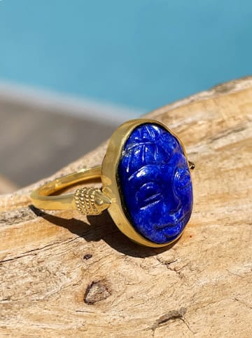 Taboo Vergulde ring met edelsteen