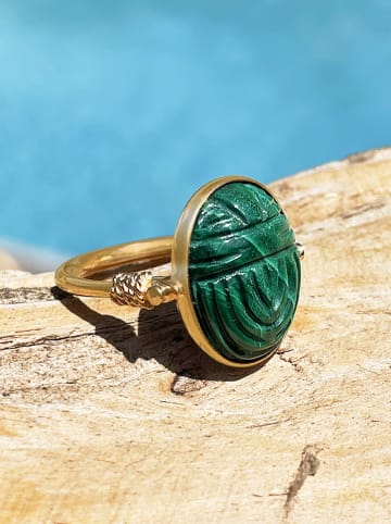 Taboo Vergulde ring met edelsteen