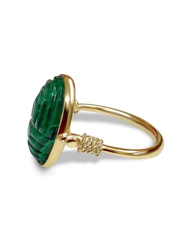 Taboo Vergulde ring met edelsteen