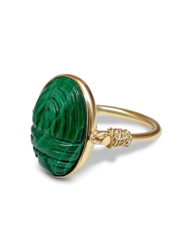 Taboo Vergulde ring met edelsteen