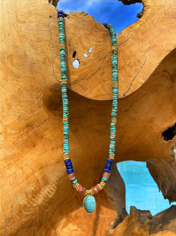 Taboo Gecoate ketting met sierelement - (L)42 cm