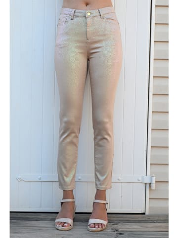 Bleu d'Azur Hose "Anoa" in Beige