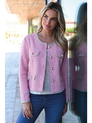 Bleu d'Azur Blazer "Faro" in Rosa