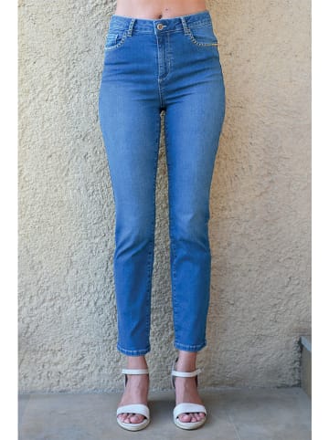 Bleu d'Azur Spijkerbroek "Tommy" blauw