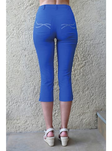 Bleu d'Azur Caprihose "Cagliari" in Blau