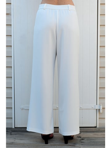 Bleu d'Azur Broek "Bassa" wit