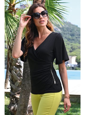 Bleu d'Azur Shirt "Cook" in Schwarz