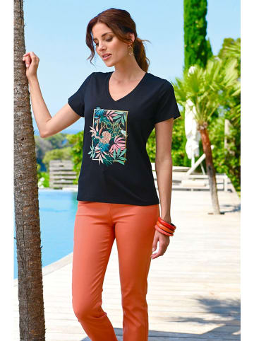 Bleu d'Azur Shirt "Guepard" zwart