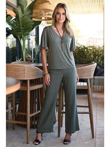 Bleu d'Azur Shirt "Musa" in Grau