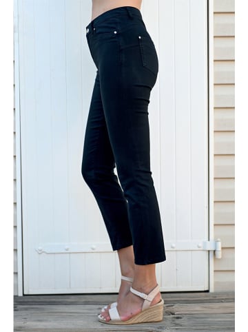 Bleu d'Azur Jeans "Paula" in Schwarz
