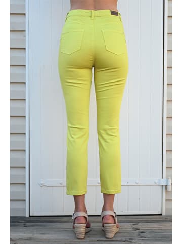 Bleu d'Azur Jeans "Paula" in Hellgrün