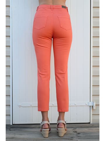 Bleu d'Azur Jeans "Paula" in Orange