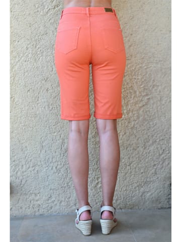 Bleu d'Azur Bermudas "Josie" in Orange