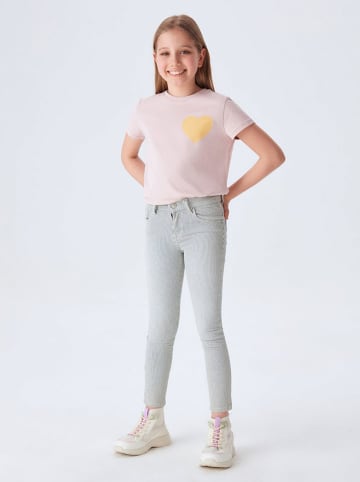 LTB Dżinsy "Amy G" - Regular fit - w kolorze szarym
