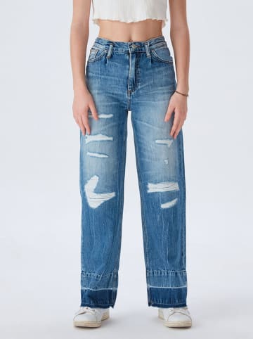LTB Uitlopende spijkerbroek "Felicia G" - regular fit - blauw