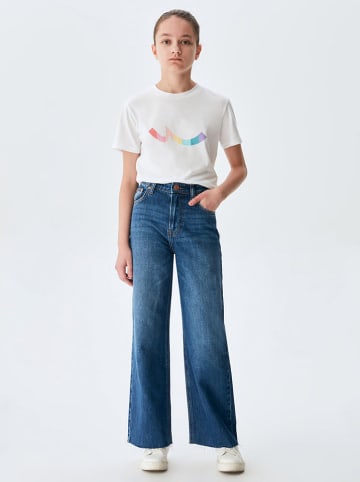 LTB Uitlopende spijkerbroek "Danica G" - regular fit - blauw