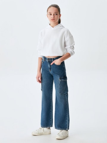 LTB Cargojeans "Nilda G" - Wide leg - in Blau