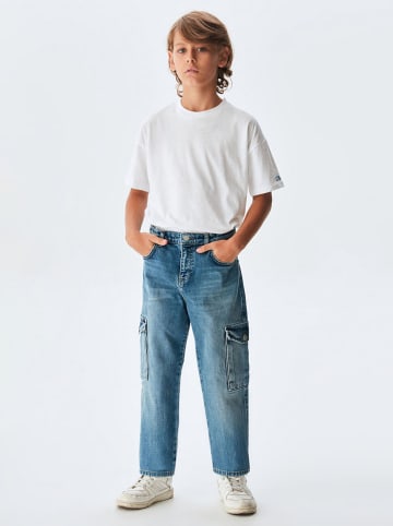 LTB Cargospijkerbroek "Rico B" - regular fit - blauw