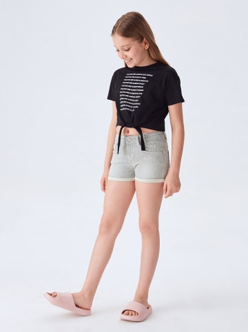 LTB Spijkershort "Judie G" grijs