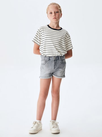 LTB Spijkershort "Judie G" grijs