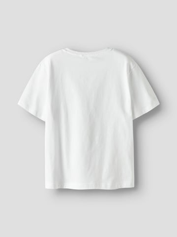 name it Shirt "Josh" wit/groen