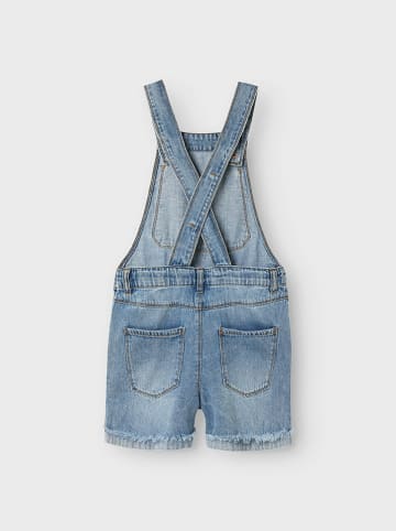 name it Jeans-Latzhosen in Blau