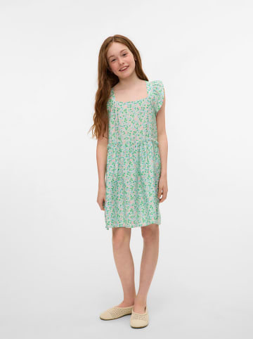 Vero Moda Girl Kleid "Iris Ditsy" in Grün