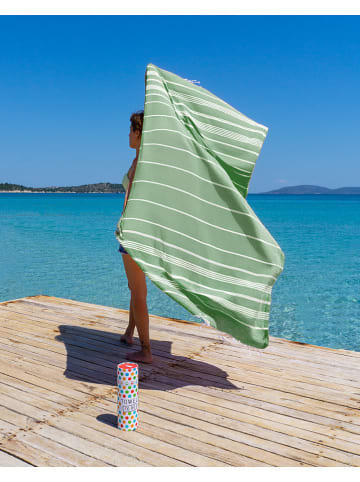 Samimi Chusta hammam w kolorze turkusowym - 180 x 100 cm