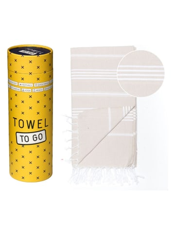 Samimi Hamamdoek beige - (L)180 x (B)100 cm