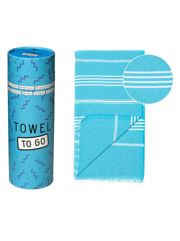 Samimi Hamamdoek turquoise - (L)180 x (B)100 cm