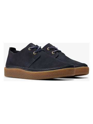 Clarks Skórzane trzewiki "Clarkwood" w kolorze granatowym