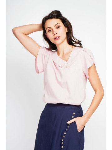 Le Jardin du Lin Bluse in Rosa